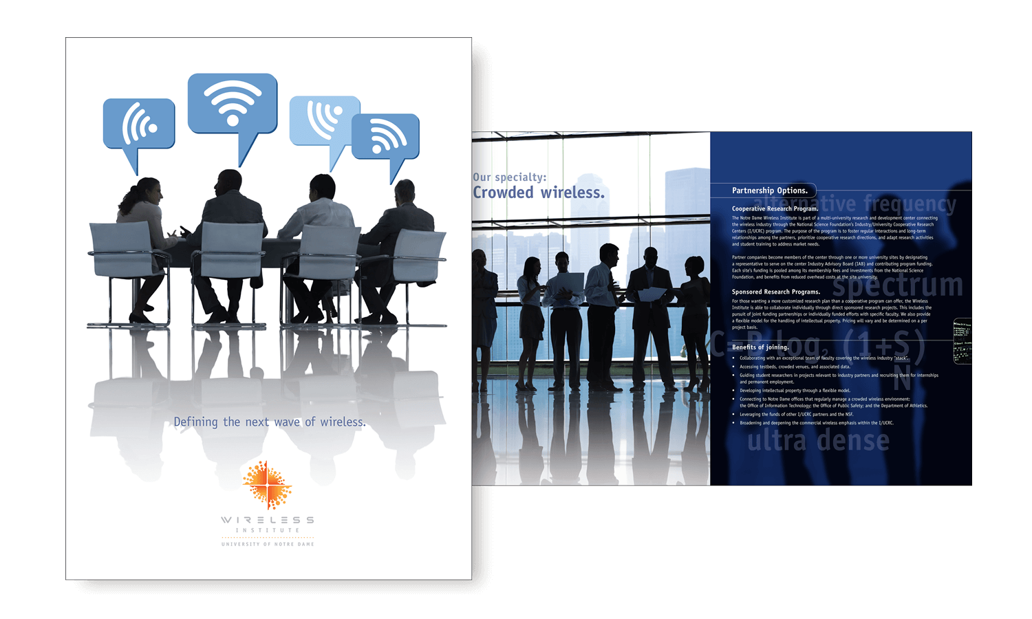 Notre Dame Wireless Institute <strong>Corporate Brochure</strong>